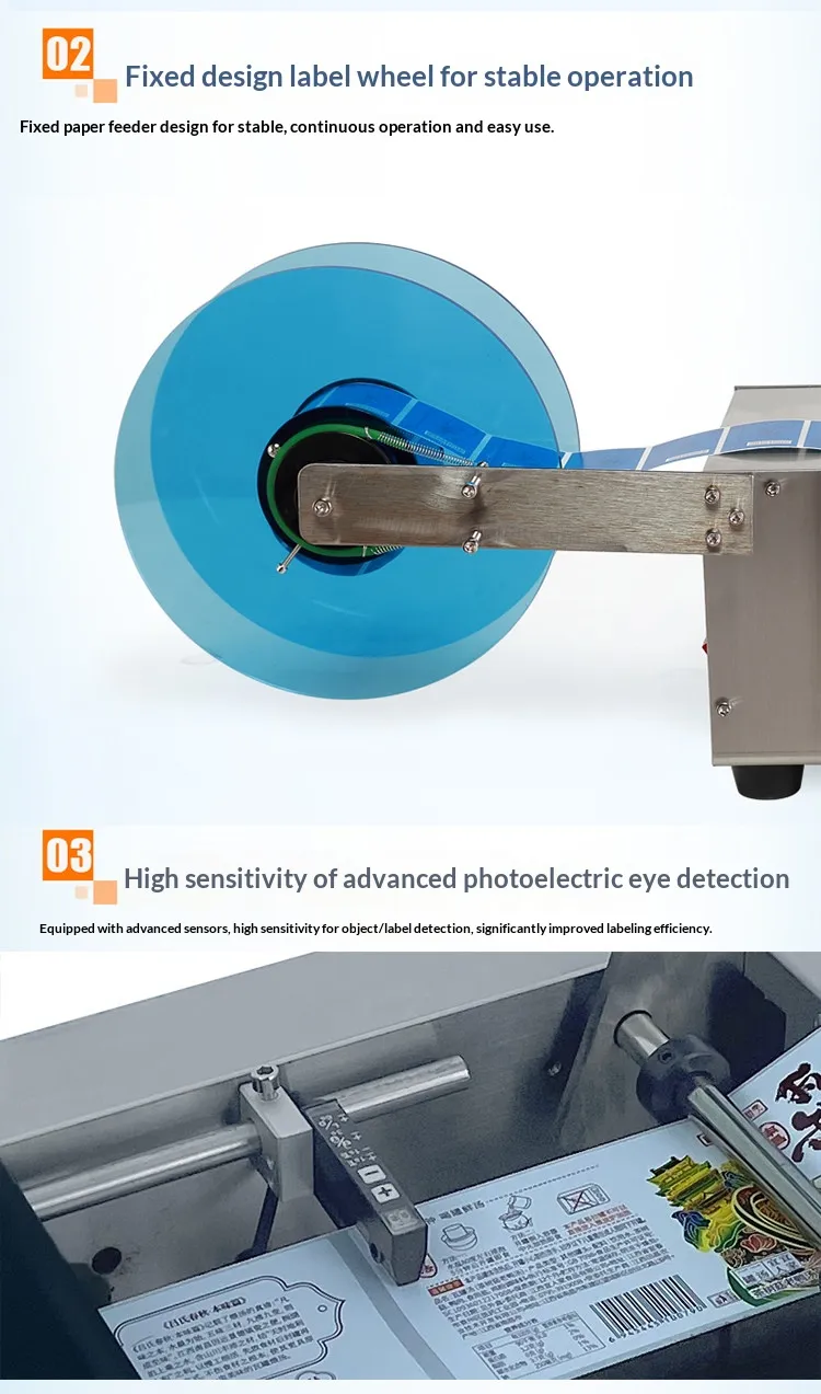 Semi-Automatic Round Bottle Labeling Machine - Image 4