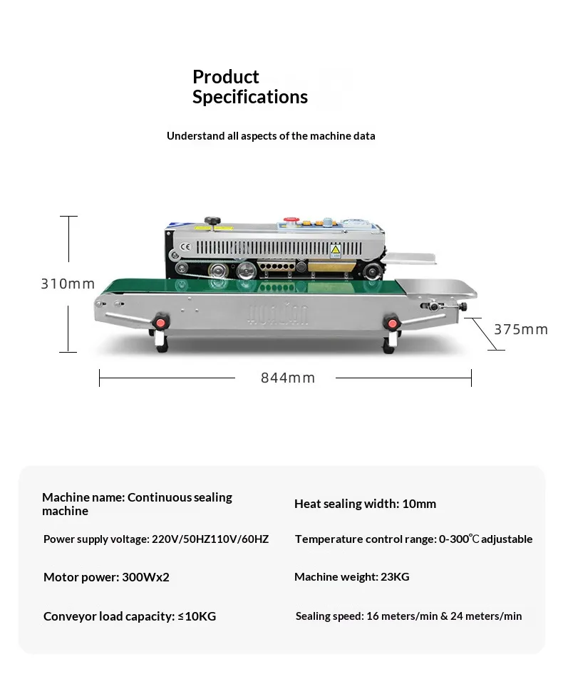 Continuous Band Sealer Machine - Image 7