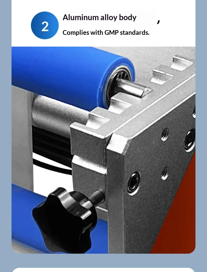 Semi-automatic Aerosol Can Labeling Machine | High Precision Tabletop Sticker Labeler for Tinplate & Spray Cans - Image 4