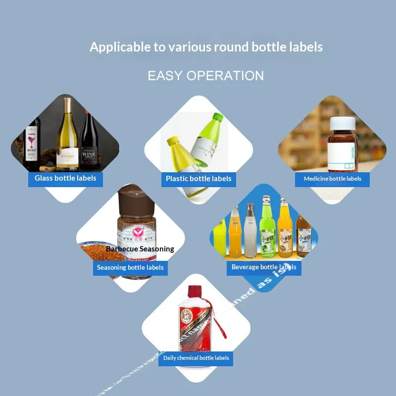 Semi-automatic Aerosol Can Labeling Machine | High Precision Tabletop Sticker Labeler for Tinplate & Spray Cans - Image 7