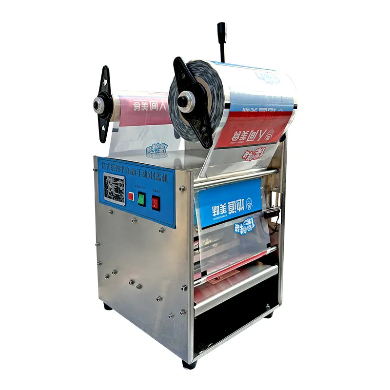 Manual Tabletop Tray Sealing Machine | Desktop Plastic Food Container Sealer