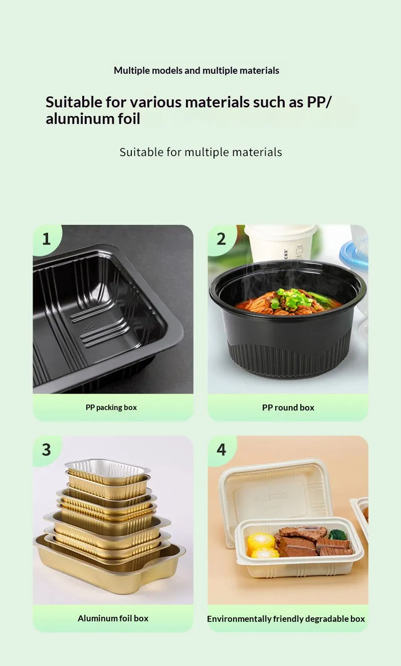 Manual Tabletop Tray Sealing Machine | Desktop Plastic Food Container Sealer - Image 9